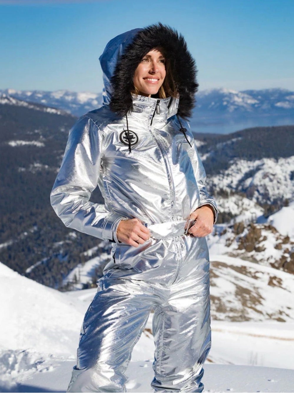 NWT- Tipsy Elves- WOMEN'S SILVER BULLET SNOW SUIT - Size S